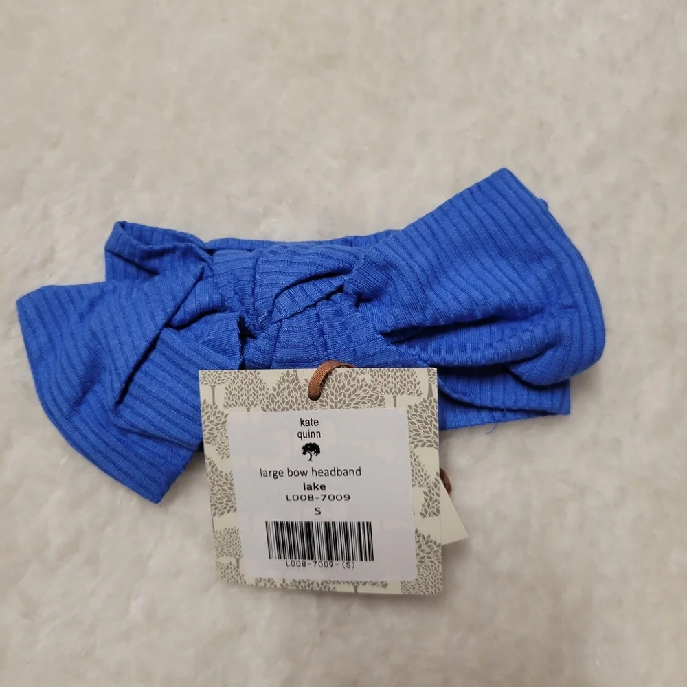 Kate Quinn Lake Large Bow Headband